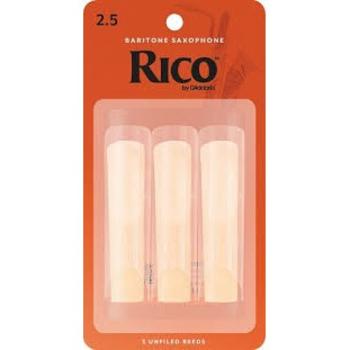 Rico RLA0325 трости для баритон-саксофона, (2 1/2), 3 шт. в пачке Rico RLA0325 трости для баритон-саксофона, (2 1/2), 3 шт. в пачке