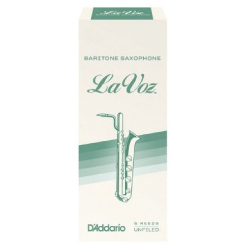 Rico RLC05HD трости для баритон-саксофона жесткие, La Voz, (H), 5 шт. в пачке Rico RLC05HD трости для баритон-саксофона жесткие, La Voz, (H), 5 шт. в пачке