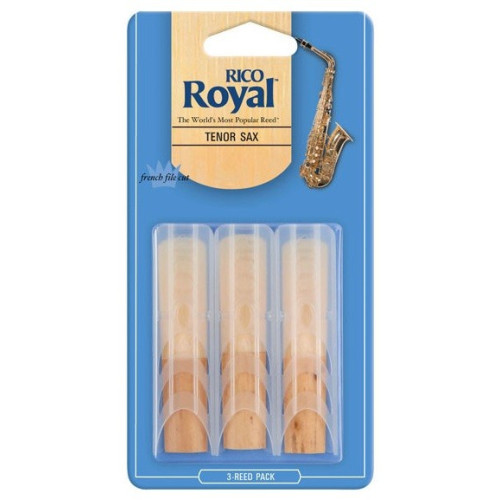 Rico RKB0325 Royal 3 Pack Tenor Sax 2.5 трости для тенор саксофона, размер 2.5, 3 шт Rico RKB0325 Royal 3 Pack Tenor Sax 2.5 трости для тенор саксофона, размер 2.5, 3 шт