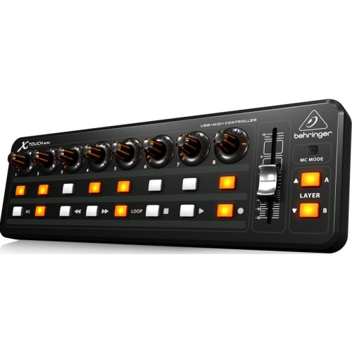 Behringer X-Touch Mini миниатюрный USB-контроллер Behringer X-Touch Mini миниатюрный USB-контроллер