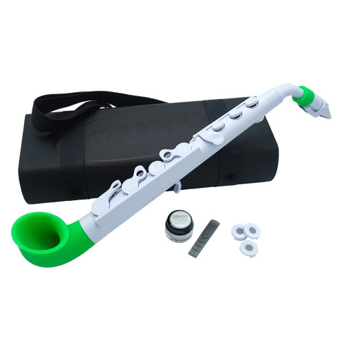 Nuvo jSax (White/Green) саксофон, строй С (до), цвет белый/зеленый Nuvo jSax (White/Green) саксофон, строй С (до), цвет белый/зеленый