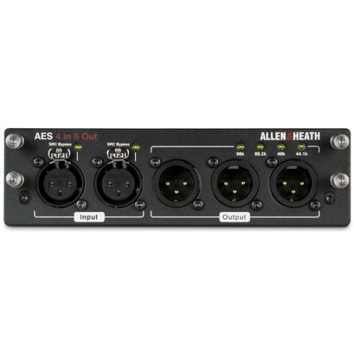 Allen&Heath M-DL-AES4I6O-A карта AES3 I/O для систем DLive; 4 входа, 6 выходов Allen&Heath M-DL-AES4I6O-A карта AES3 I/O для систем DLive; 4 входа, 6 выходов