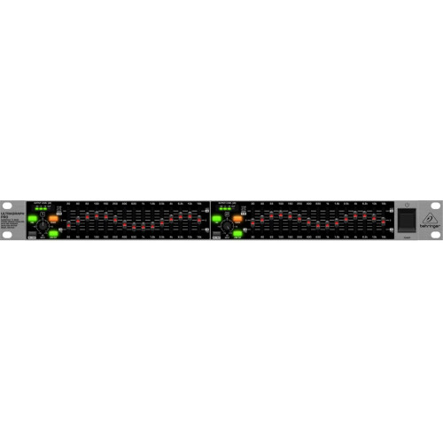 Behringer FBQ1502 Ultragraph Pro 2-канальный графический эквалайзер Behringer FBQ1502 Ultragraph Pro 2-канальный графический эквалайзер