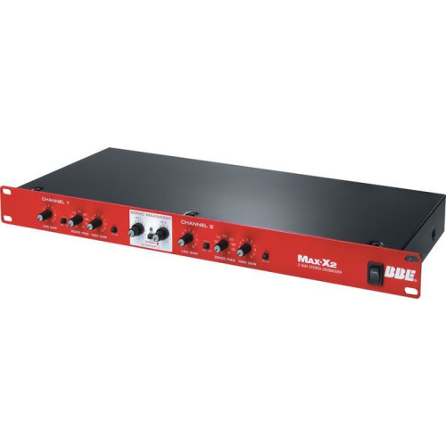 BBE MAX-X2 2-полосный стереокроссовер со встроенным Sonic Maximizer BBE MAX-X2 2-полосный стереокроссовер со встроенным Sonic Maximizer