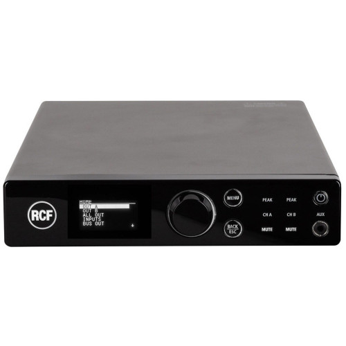 RCF DMA 82 160W 90-240V цифровой микшер-усилитель, мощность 2 х 80 Вт/4 Ом RCF DMA 82 160W 90-240V цифровой микшер-усилитель, мощность 2 х 80 Вт/4 Ом