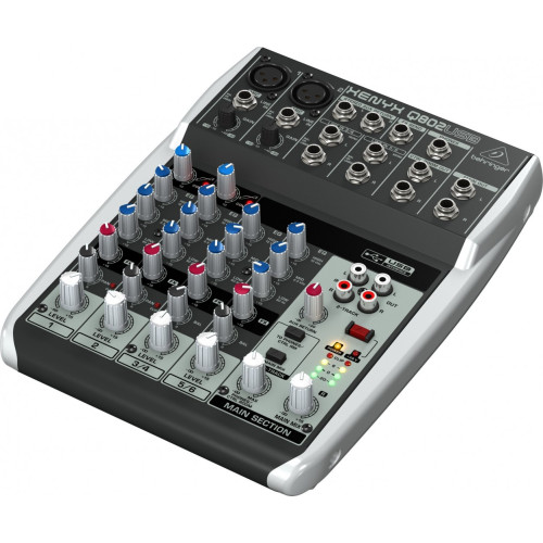 Behringer Xenyx Q802USB микшерный пульт Behringer Xenyx Q802USB микшерный пульт