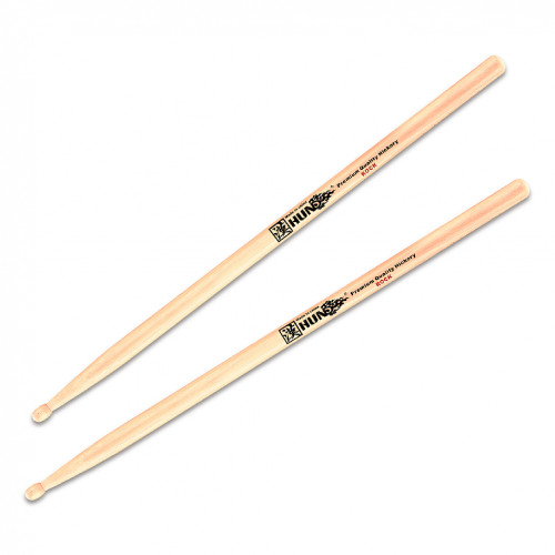 HUN Rock Hickory Series барабанные палочки, орех, деревянный наконечник HUN Rock Hickory Series барабанные палочки, орех, деревянный наконечник