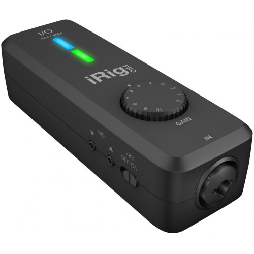 IK Multimedia iRig Pro I/O компактный аудио/midi интерфейс для iOS, Mac и PC IK Multimedia iRig Pro I/O компактный аудио/midi интерфейс для iOS, Mac и PC