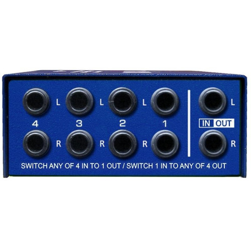 ARX Q switch 4-канальный стерео свитчер ARX Q switch 4-канальный стерео свитчер