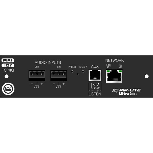 Crown IQ3-Pip-Lite опциональная плата для установки в усилители серии CTs Crown IQ3-Pip-Lite опциональная плата для установки в усилители серии CTs
