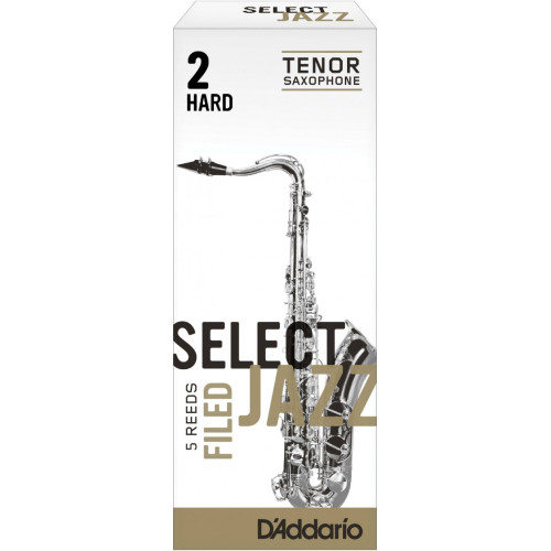 Rico RSF05TSX2H Select Jazz Filed Tenor Saxophone Reeds, 2H, 5 BX трости для тенор саксофона, размер 2, жесткие Rico RSF05TSX2H Select Jazz Filed Tenor Saxophone Reeds, 2H, 5 BX трости для тенор саксофона, размер 2, жесткие