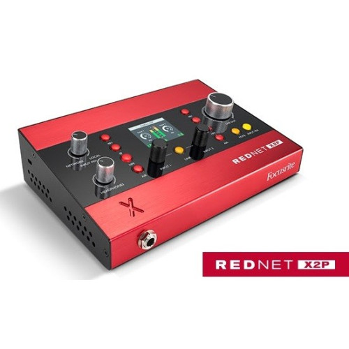 Focusrite RedNet X2P Dante-интерфейс 2х2 Focusrite RedNet X2P Dante-интерфейс 2х2