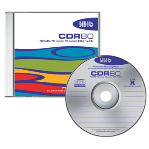 HHB CDR80 Cdr 80 минут, 700 Mb, 1x-12x