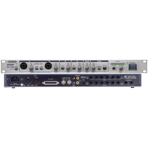 Edirol DA-2496 8x8 - Многоканальный цифровой аудиоинтерфейс
