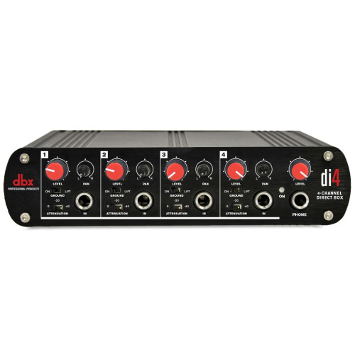 DBX DI4 4-канальный директ-бокс DBX DI4 4-канальный директ-бокс