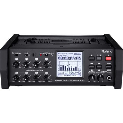 Roland R88 8-канальный рекордер/микшер Roland R88 8-канальный рекордер/микшер