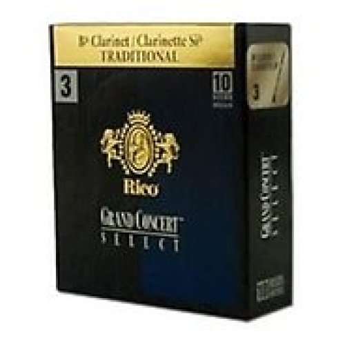 Rico Grand Concert Select Evolution (2 1 / 2) трости для кларнета (10 шт.в пачке) Rico Grand Concert Select Evolution (2 1 / 2) трости для кларнета (10 шт.в пачке)