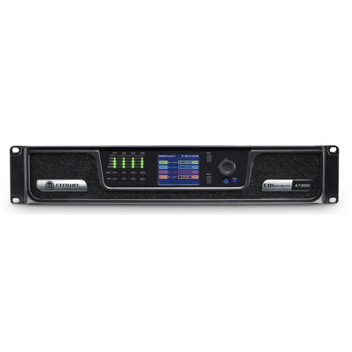 Crown CDi DriveCore 4|1200BL усилитель 4-канальный, Blu-Link (256 каналов вх/вых) Crown CDi DriveCore 4|1200BL усилитель 4-канальный, Blu-Link (256 каналов вх/вых)