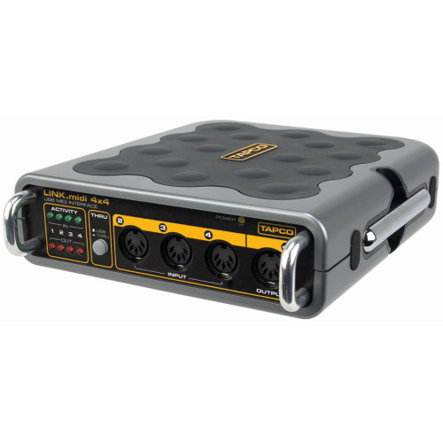 Tapco Link.MIDI 4x4 компьютерный MIDI-интерфейс Tapco Link.MIDI 4x4 компьютерный MIDI-интерфейс
