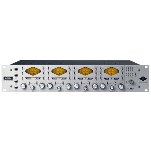Universal Audio 4-710d 4-х канальный гибридный предусилитель с 8-канальным АЦП