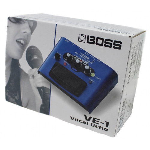 Boss VE-1 Vocal Echo вокальный процессор Boss VE-1 Vocal Echo вокальный процессор