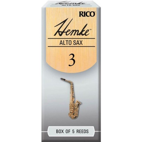 Rico RHKP5ASX305 трости для альт-саксофона, Frederick L. Hemke (3+), 5 шт. в пачке Rico RHKP5ASX305 трости для альт-саксофона, Frederick L. Hemke (3+), 5 шт. в пачке
