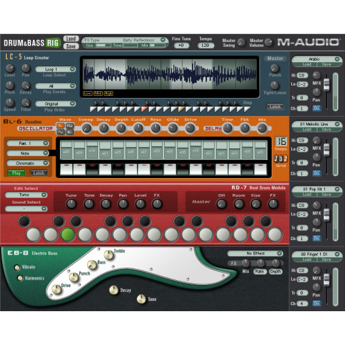 M-Audio Drum & Bass Rig M-Audio Drum & Bass Rig