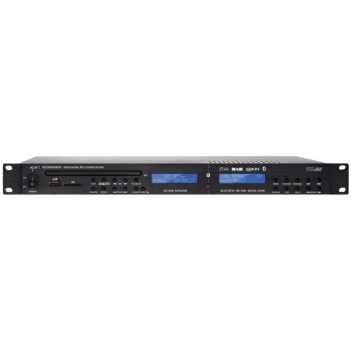 Biamp PCR3000R MKIII FM-тюнер/CD/MP3/USB-плеер, Bluetooth, рэковая высота 1U Biamp PCR3000R MKIII FM-тюнер/CD/MP3/USB-плеер, Bluetooth, рэковая высота 1U