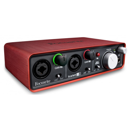 Focusrite Scarlett 2i2 2nd Gen USB аудио интерфейс, 2 входа/2 выхода Focusrite Scarlett 2i2 2nd Gen USB аудио интерфейс, 2 входа/2 выхода