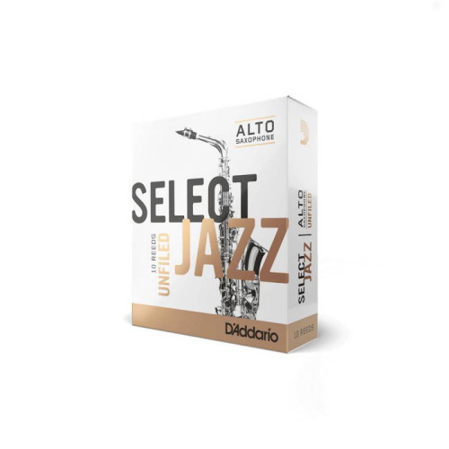 Rico RRS10ASX2S трости для альт-саксофона, Select Jazz Unfiled (2S), 10шт. в пачке Rico RRS10ASX2S трости для альт-саксофона, Select Jazz Unfiled (2S), 10шт. в пачке