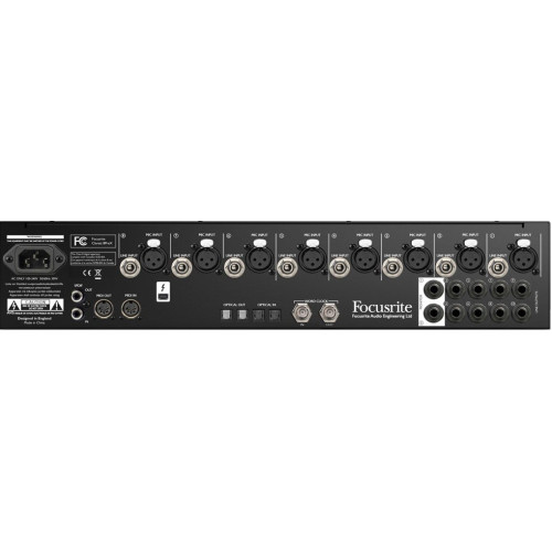 Focusrite Clarett 8PreX Thunderbolt аудиоинтерфейс Focusrite Clarett 8PreX Thunderbolt аудиоинтерфейс