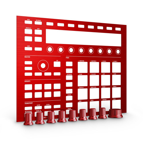 Native Instruments Maschine Mk2 Custom Kit Dragon Red набор из цветных ручек и накладок для кастомизации Maschine Mk2, цвет красный Native Instruments Maschine Mk2 Custom Kit Dragon Red набор из цветных ручек и накладок для кастомизации Maschine Mk2, цвет красный