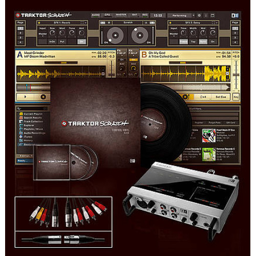 Native Instruments TRAKTOR SCRATCH Control CD Native Instruments TRAKTOR SCRATCH Control CD