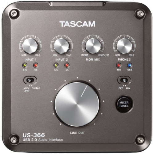 Tascam US-366 USB аудио/MIDI интерфейс Tascam US-366 USB аудио/MIDI интерфейс