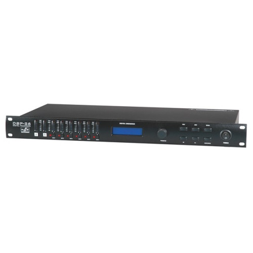 Das Audio DSP-26 цифровой стерео/моно процессор, 2 входа, 6 выходов, кроссовер, эквалайзер, лимитер
