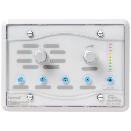 BSS BLU-8-V2-WHT настенный контроллер акустики BSS BLU-8-V2-WHT настенный контроллер акустики