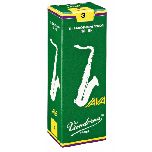 Vandoren Java 1.5 5-pack (SR2715) трости для тенор-саксофона №1.5, 5 шт Vandoren Java 1.5 5-pack (SR2715) трости для тенор-саксофона №1.5, 5 шт