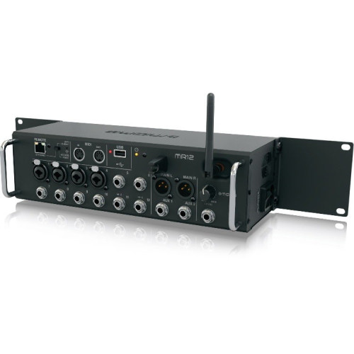 Midas MR12 цифровой микшер, 4 микрофонных входа Midas XLR + 8 линейных Jack Midas MR12 цифровой микшер, 4 микрофонных входа Midas XLR + 8 линейных Jack