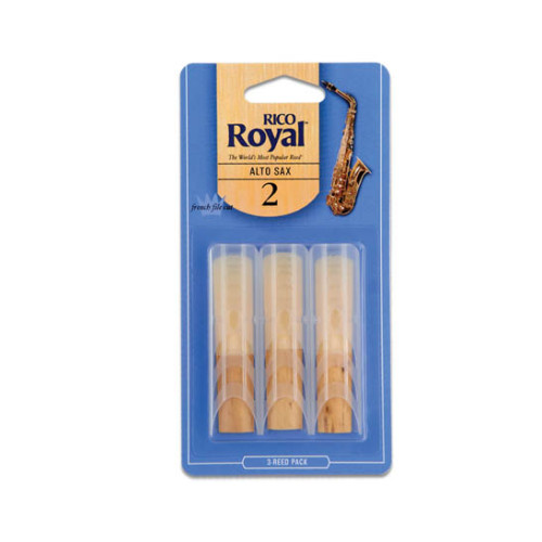 Rico RJB0320 трости для альт-cаксофона, Royal (2), 3 шт. в пачке Rico RJB0320 трости для альт-cаксофона, Royal (2), 3 шт. в пачке