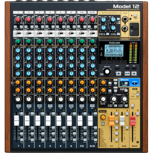 Tascam Model 12 аналоговый, 7 полосный эквалайзер Tascam Model 12 аналоговый, 7 полосный эквалайзер