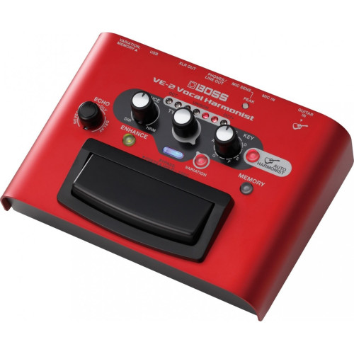 Boss VE-2 Vocal Harmonist вокальный процессор Boss VE-2 Vocal Harmonist вокальный процессор