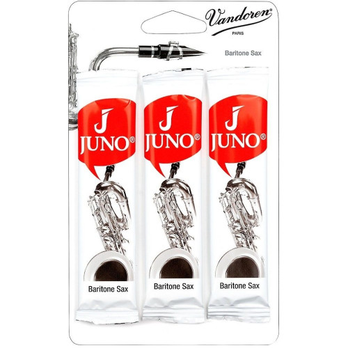 Vandoren Juno 3.0 3-pack (JSR813/3) трости для баритон-саксофона №3.0, 3 шт Vandoren Juno 3.0 3-pack (JSR813/3) трости для баритон-саксофона №3.0, 3 шт