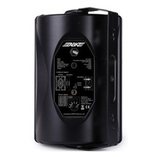 ABK WL-8063B громкоговоритель настенный, цвет черный ABK WL-8063B громкоговоритель настенный, цвет черный