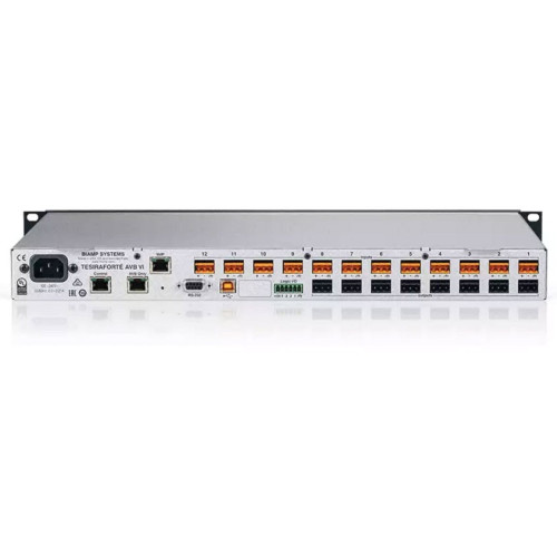 Biamp TesiraForte AVB VI цифровая аудиоплатформа, 12 входов, 8 выходов Biamp TesiraForte AVB VI цифровая аудиоплатформа, 12 входов, 8 выходов