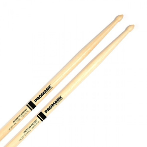 Pro-Mark RBH535TW барабанные палочки Hickory, деревянный наконечник Pro-Mark RBH535TW барабанные палочки Hickory, деревянный наконечник