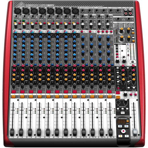 Behringer Xenyx UFX1604 микшерный пульт Behringer Xenyx UFX1604 микшерный пульт