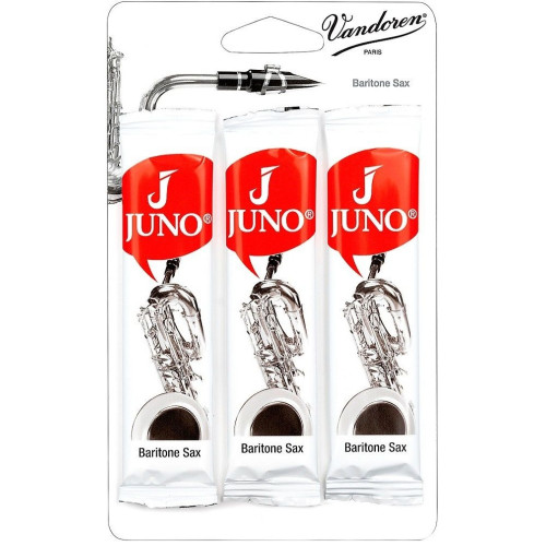Vandoren Juno 2.5 3-pack (JSR8125/3) трости для баритон-саксофона №2.5, 3 шт Vandoren Juno 2.5 3-pack (JSR8125/3) трости для баритон-саксофона №2.5, 3 шт