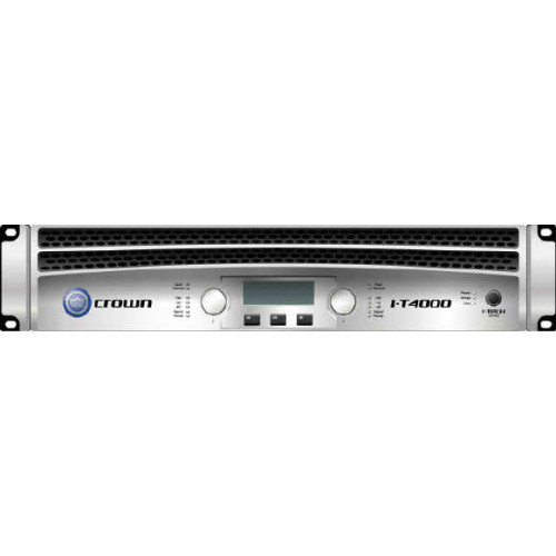 Crown I-Tech 4000 туровый усилитель мощности 2х1 800 Вт/2 Ом Crown I-Tech 4000 туровый усилитель мощности 2х1 800 Вт/2 Ом
