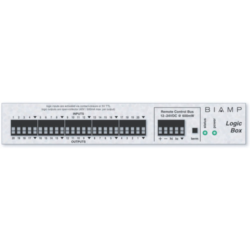 Biamp Logic Box блок логических выходов Biamp Logic Box блок логических выходов