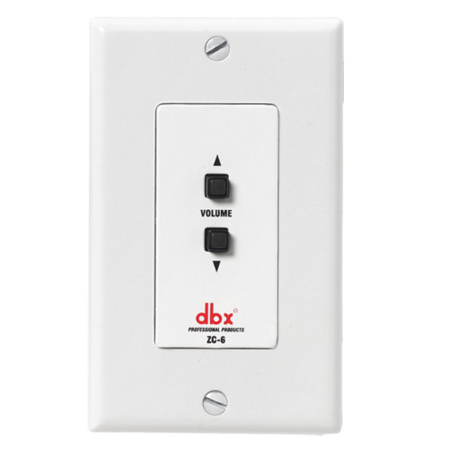 DBX ZC-6 программируемый регулятор громкости для ZonePro 640 и 641 DBX ZC-6 программируемый регулятор громкости для ZonePro 640 и 641